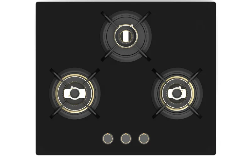 China Triple Burner Gas Stove with Robust Design