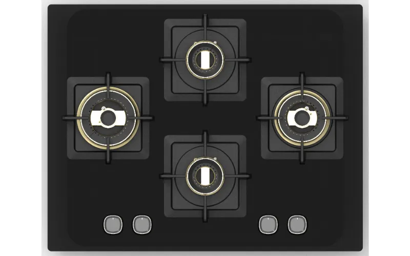 Triple Burner Gas Stove for Heavy-Duty Catering Supply