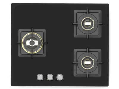 Triple Burner Gas Stove for Energy-Efficient Kitchen Supply