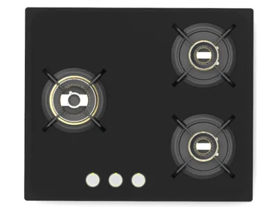 Triple Burner Gas Stove for Professional Culinary Distribution